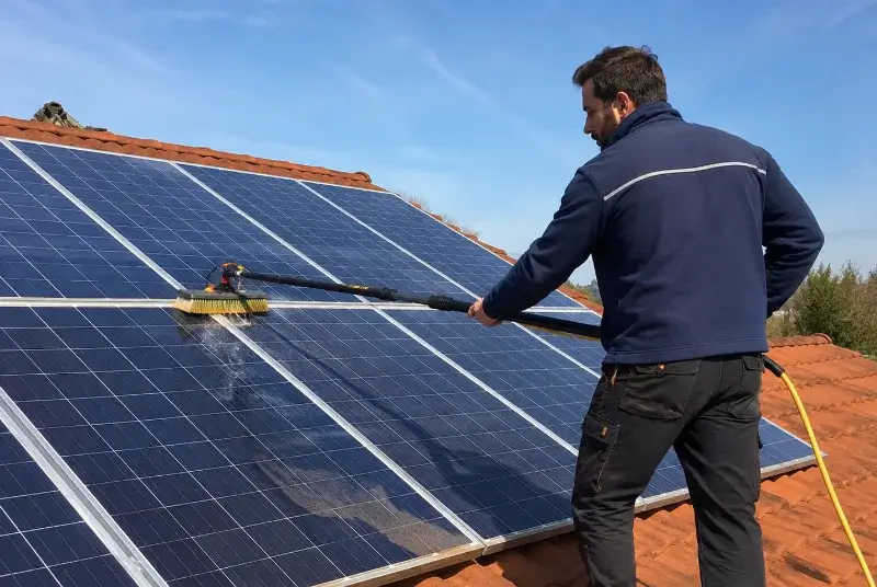 Nettoyage et entretien de panneaux solaires à Allonnes